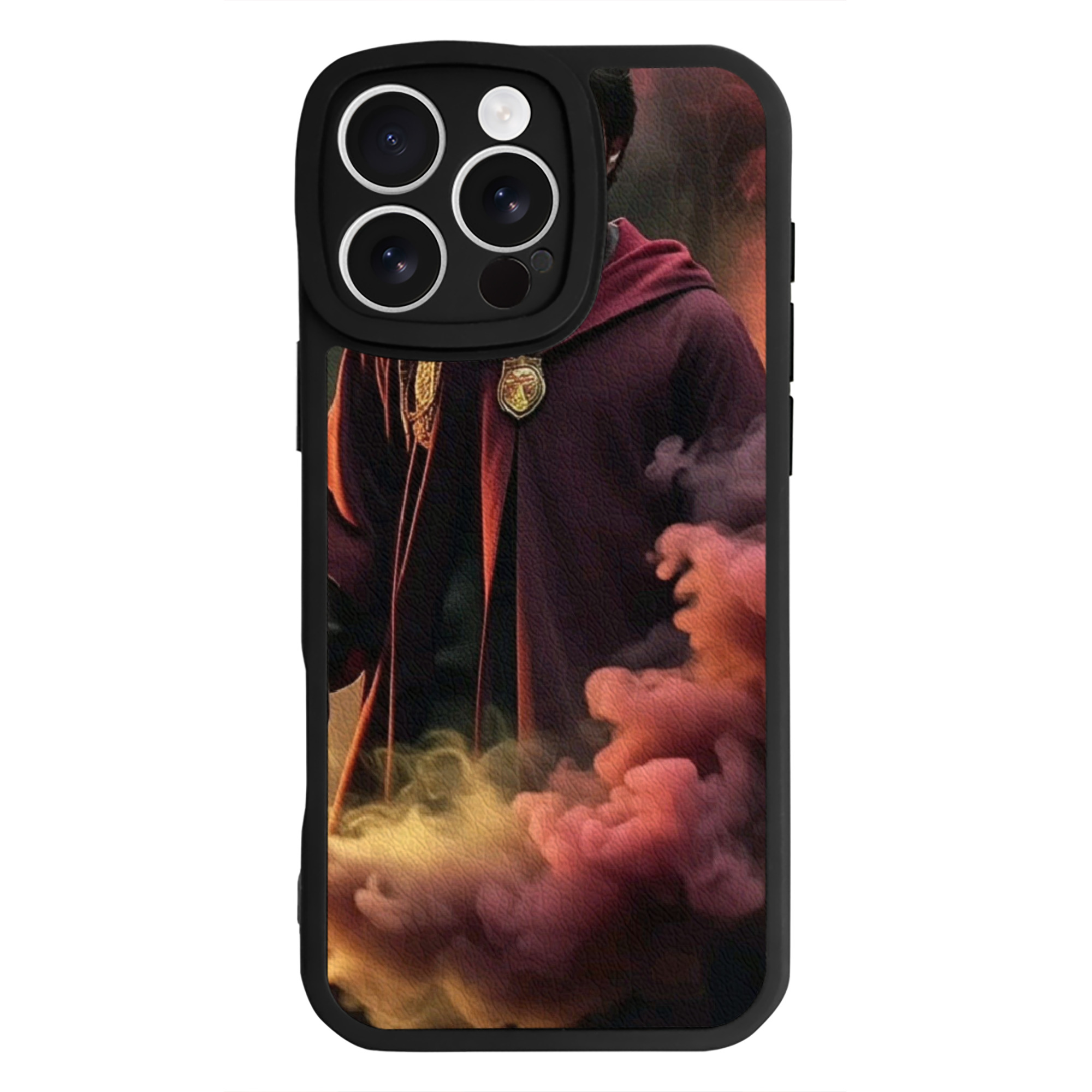 （画像用） Harry Potter ハリー・ポッターシリーズ 【iPhone 16シリーズ対応】シリコンスマホケース（レザー調） 材質：シリコン